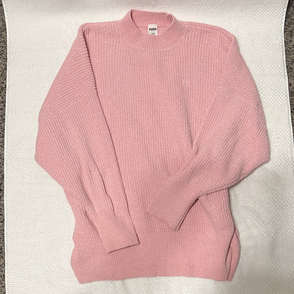 PINK Victoria's Secret Soft Pink Sweater - Picture 1 of 4
